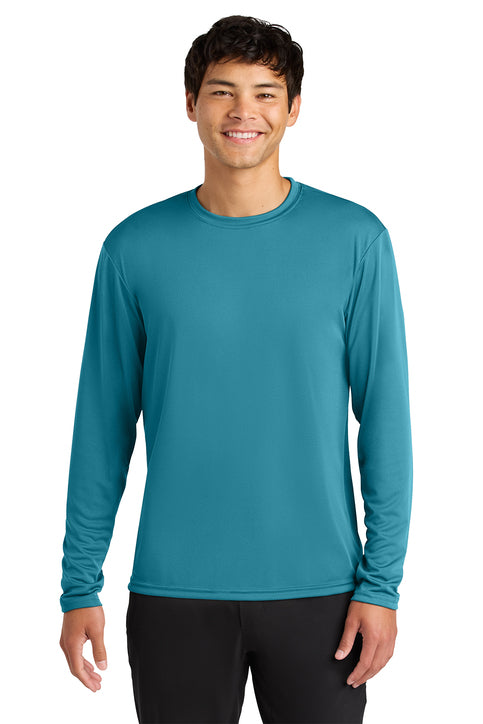 A4 N3165 Cooling Performance Long Sleeve Tee - Teal