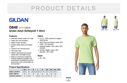 AGNEW FAMILY REUNION Gildan G640 Adult Softstyle® T-Shirt