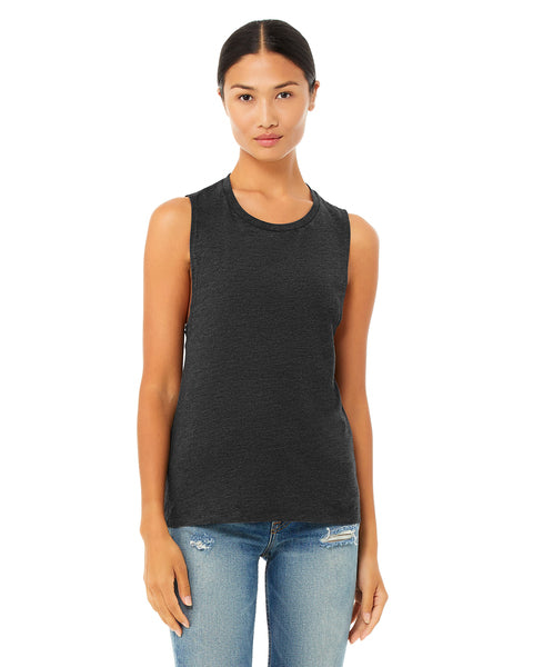 Bella + Canvas B8803 Women's Flowy Scoop Muscle Tank