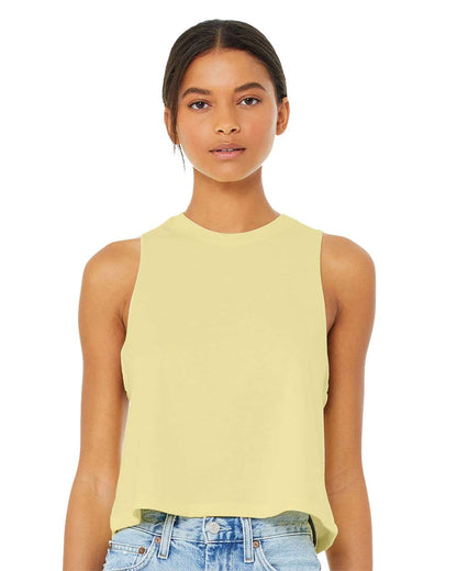 Bella + Canvas 6682 Women's Racerback Cropped Tank