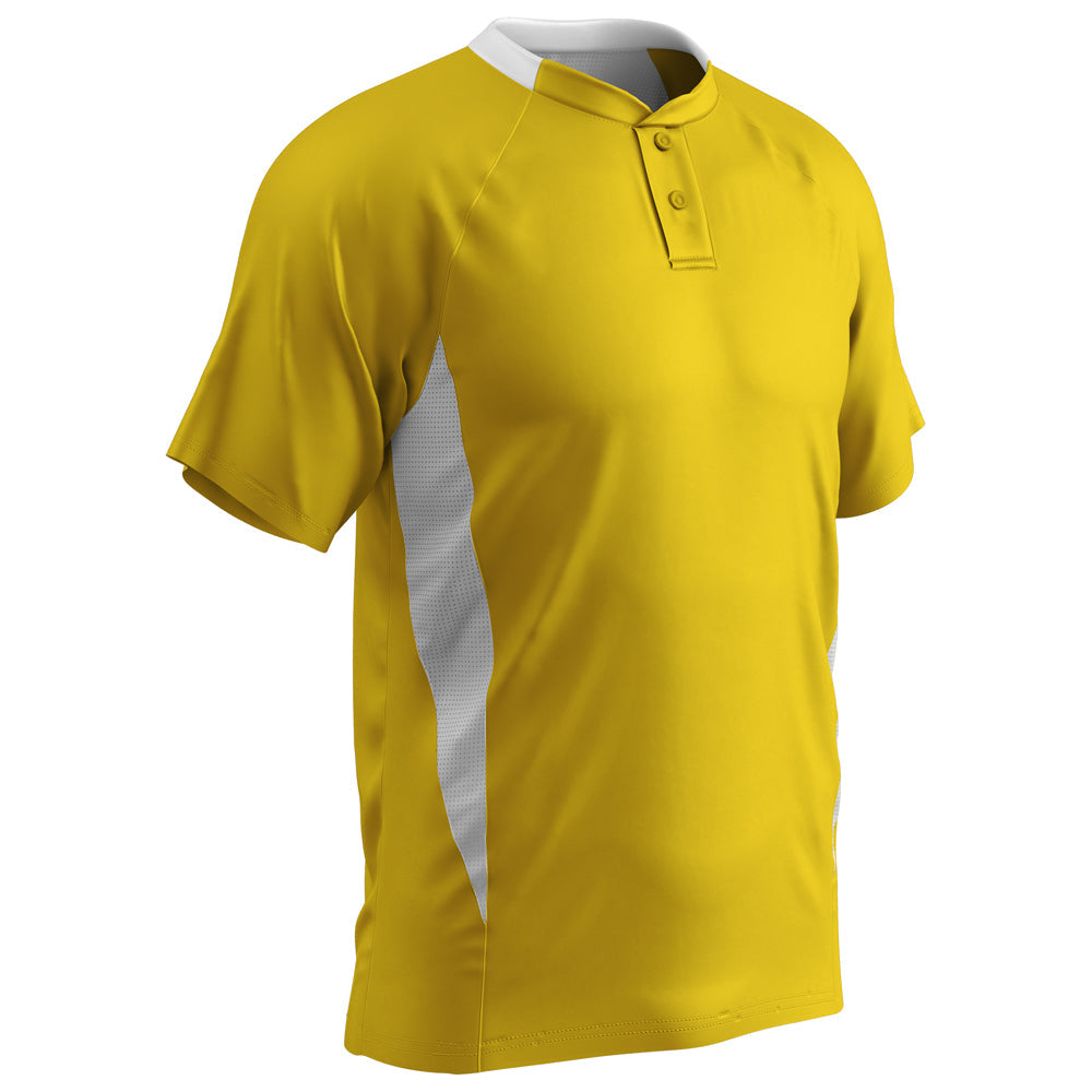 Champro Clean-Up Two Button Placket Baseball/Softball Jersey