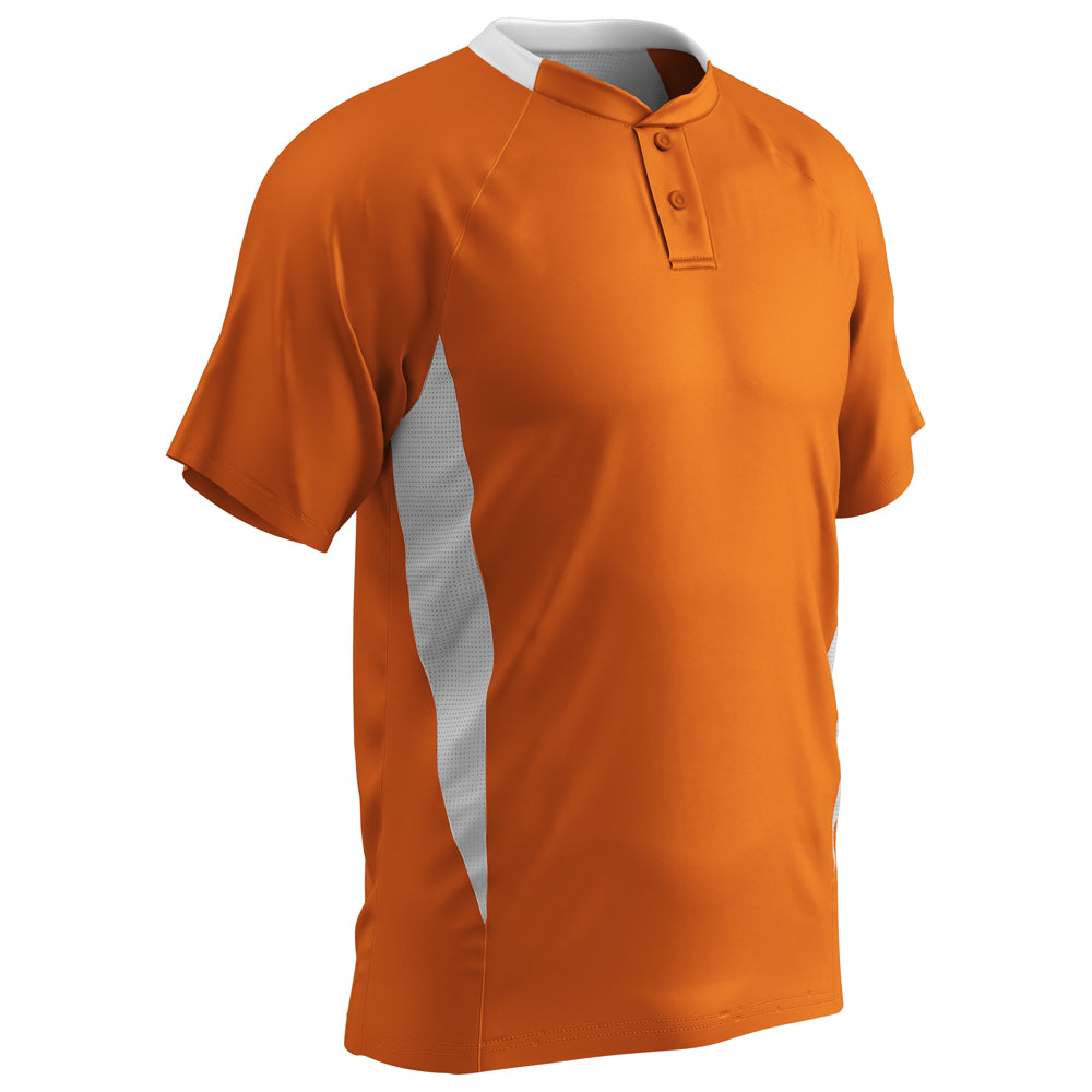 Champro Youth Stock Two-Button Placket Baseball/Softball Jersey