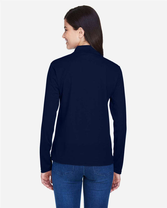 Core365 Women's Pinnacle Performance Long Sleeve Piqué Polo - 78192