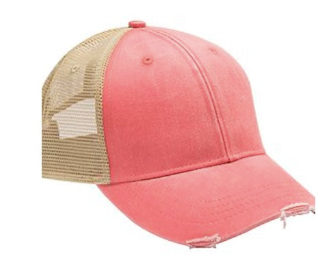 TCJC OLLIE Distressed Mesh Cap