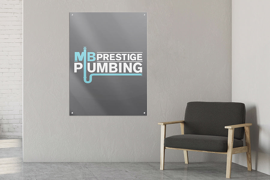 Custom Acrylic Standoff Wall Displays