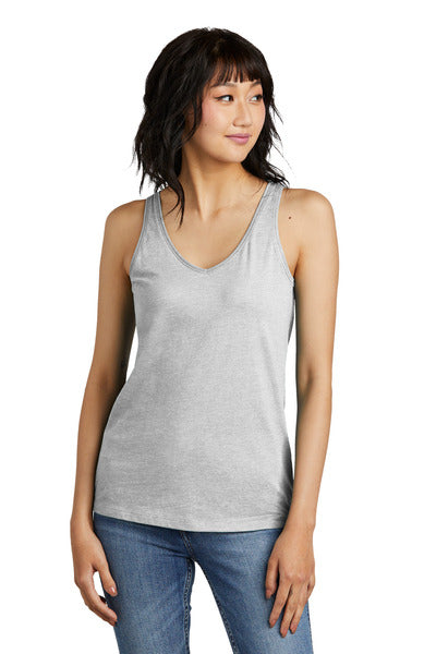 District DT154 Women's Perfect Blend ® CVC V-Neck Tank