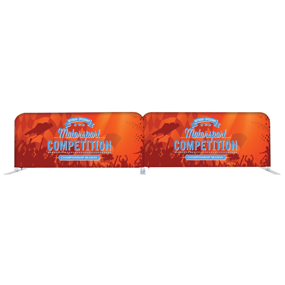 Large EZ Barrier Outdoor Double-Sided (Graphic Package)