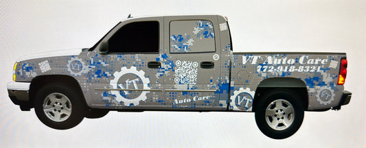 Perforated Side Rear Window