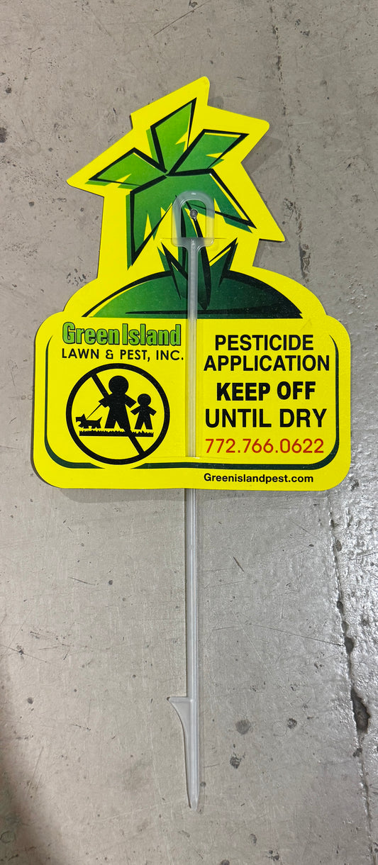 5000 Turf Signs 8.5" x 11"