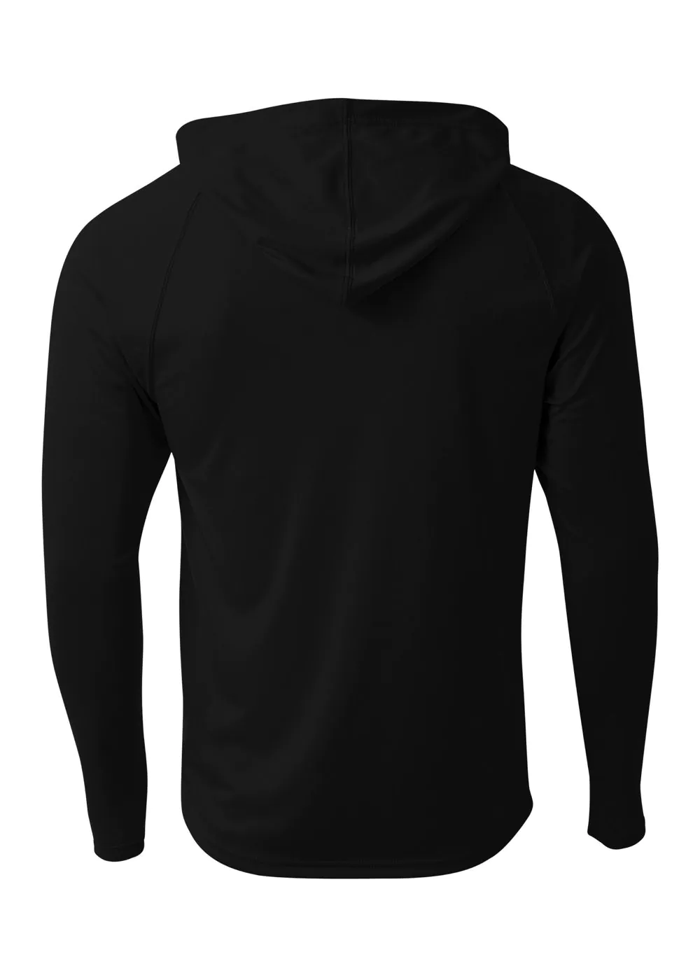 A4 N3409 Cooling LS Hooded T-Shirt