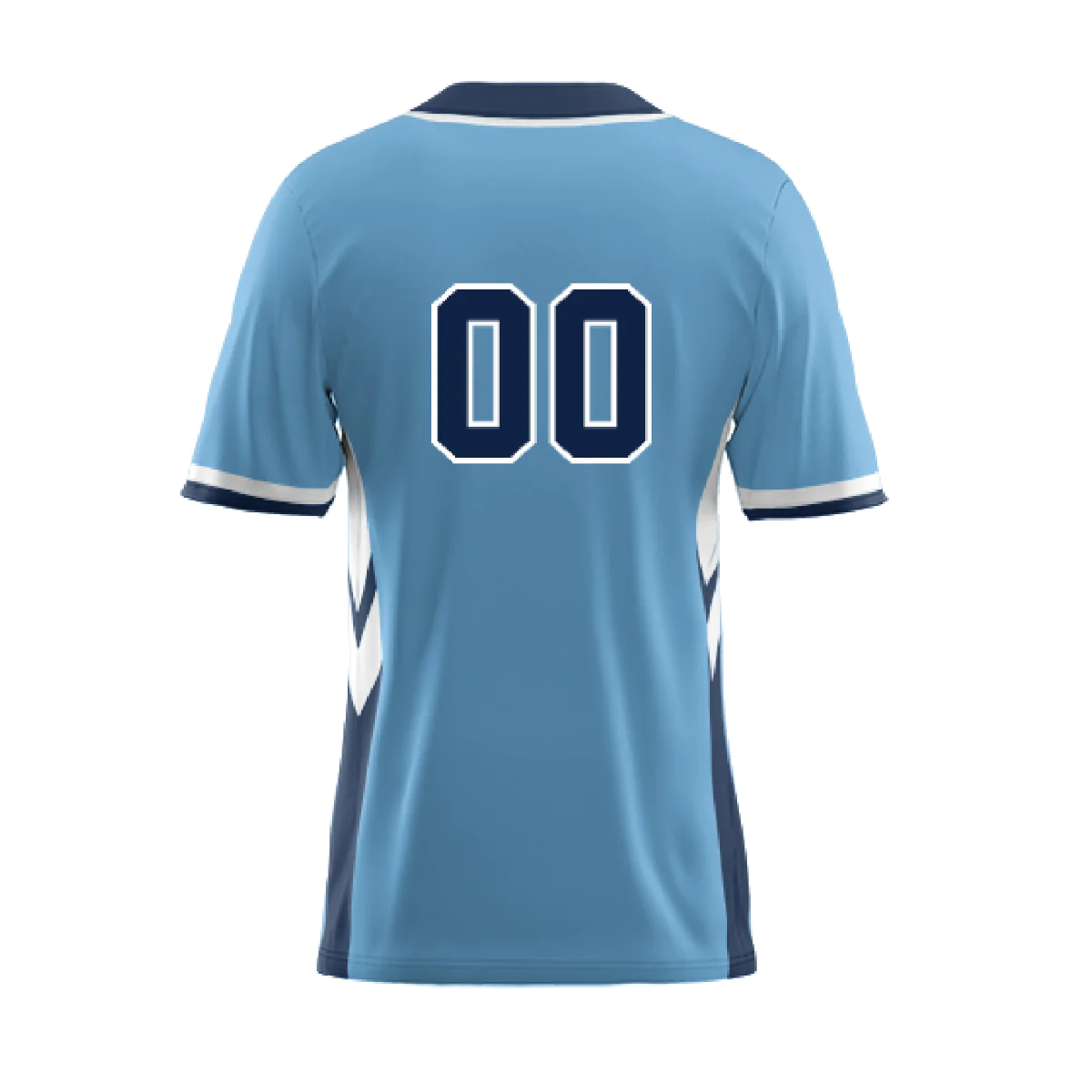 Short Sleeve Faux Button Jersey AE123W (Full Custom Design)