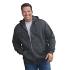 Fleece Zip-Front Hoodie King Size
