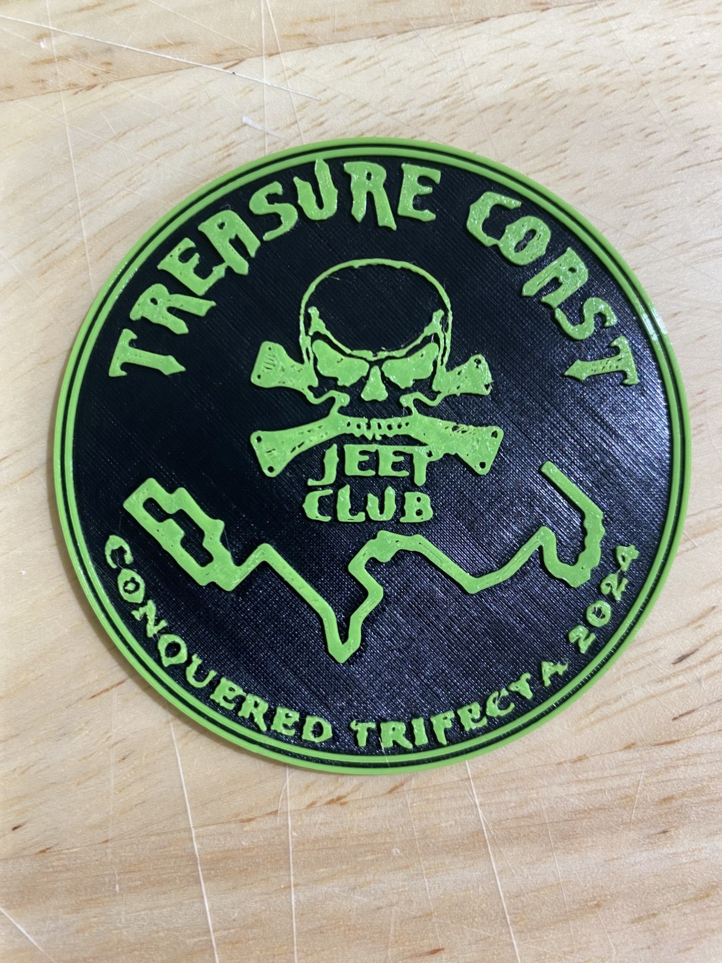 2.5" Custom 3D Printed Badge