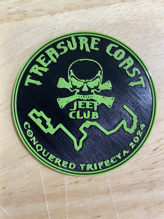 2.5" Custom 3D Printed Badge