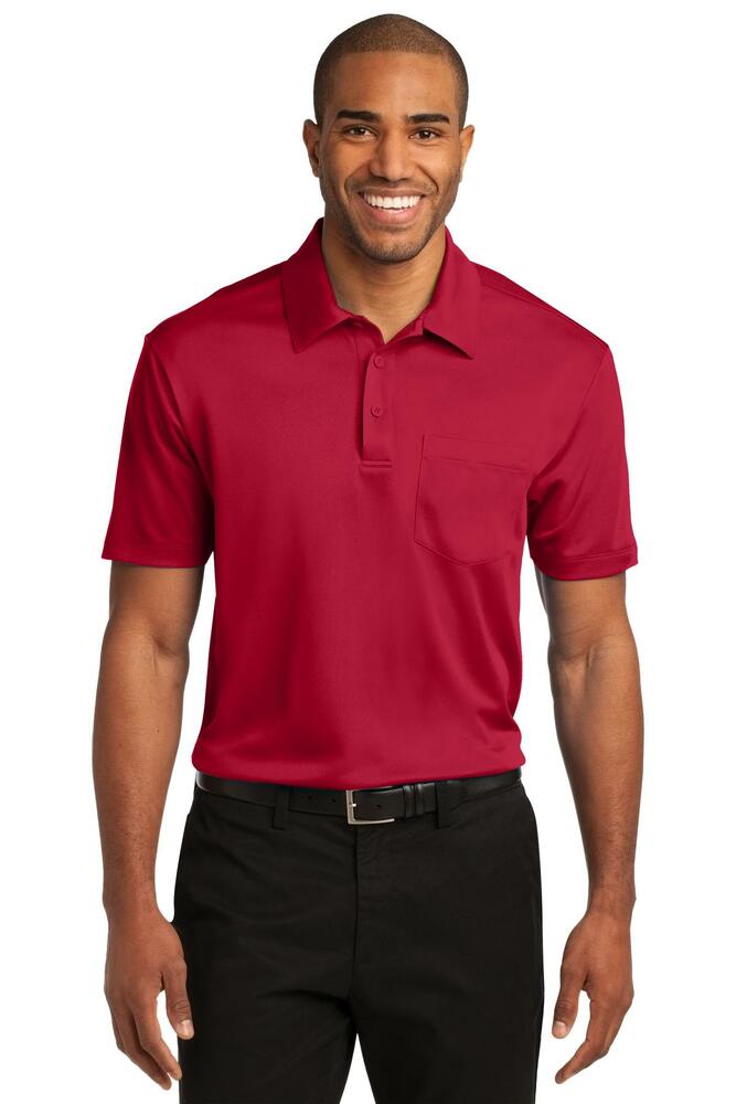 Port Authority K540P Silk Touch™ Performance Pocket Polo