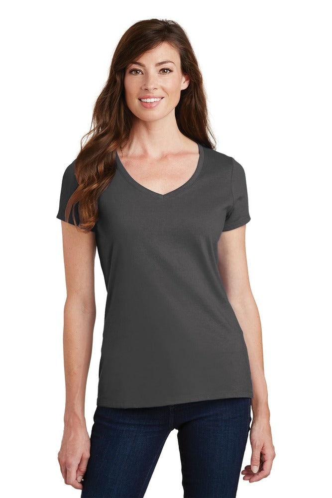 Port & Company LPC450V Ladies Fan Favorite V-Neck Tee