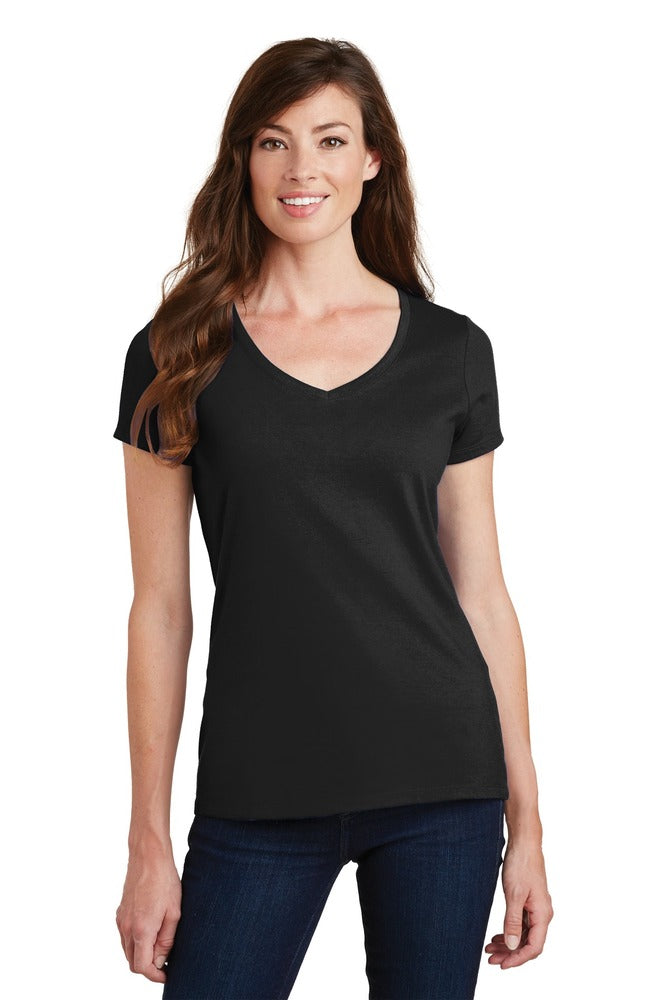 Port & Company LPC450V Ladies Fan Favorite V-Neck Tee