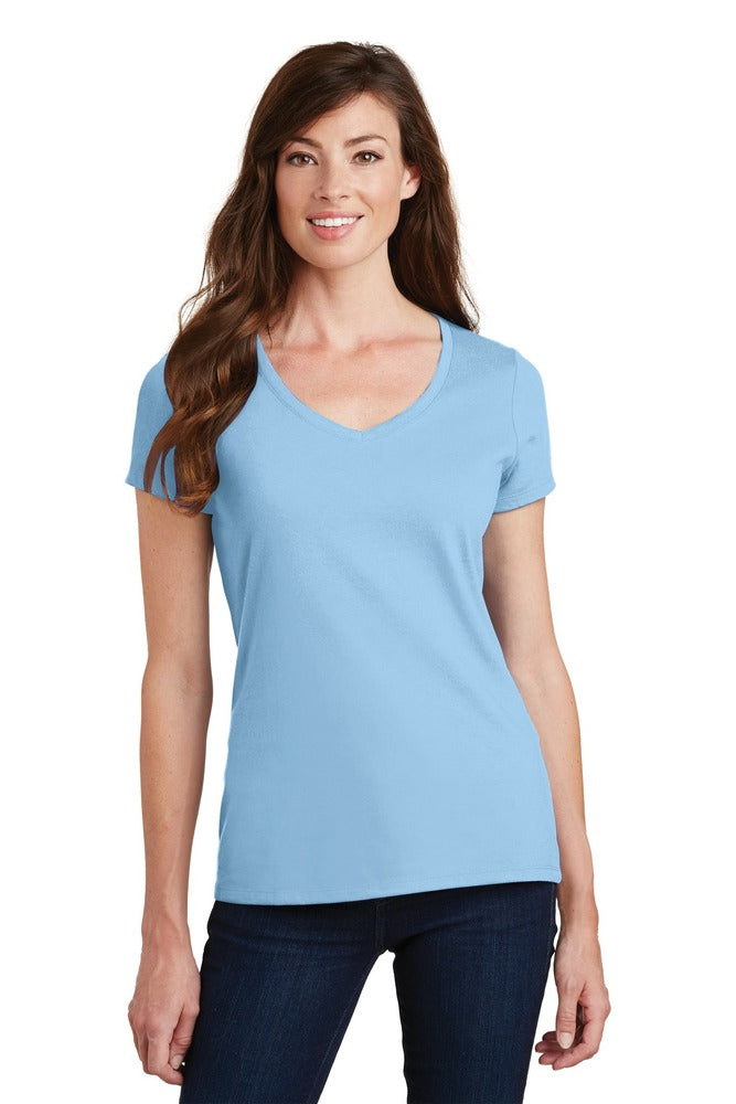 Port & Company LPC450V Ladies Fan Favorite V-Neck Tee