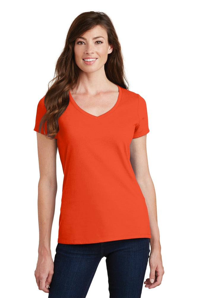 Port & Company LPC450V Ladies Fan Favorite V-Neck Tee