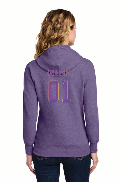 Port & Co™ Women's Core Fleece Pullover Hooded Sweatshirt