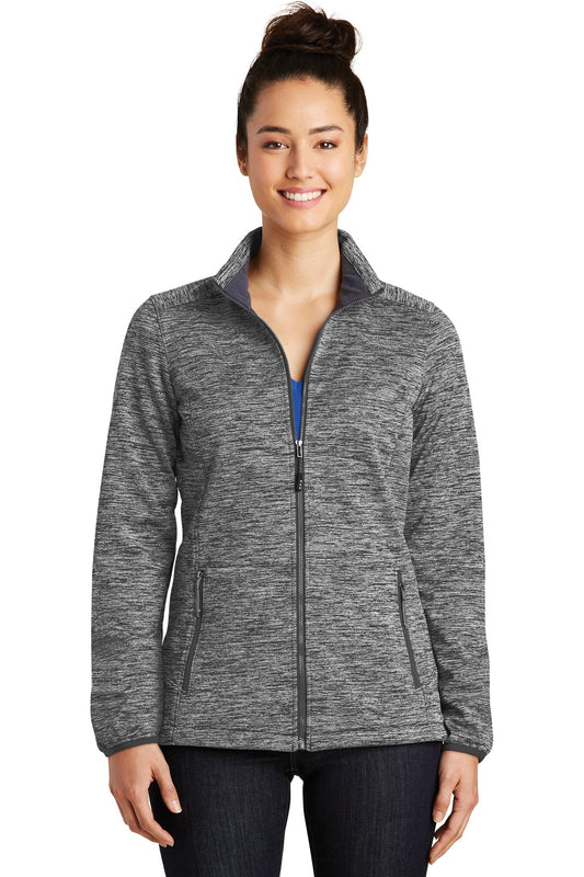 Sport-Tek LST30 Ladies PosiCharge ® Electric Heather Soft Shell Jacket