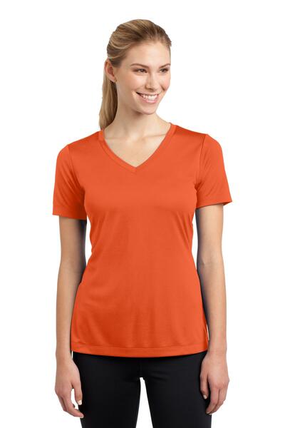 Sport-Tek LST353 Ladies PosiCharge ® Competitor™ V-Neck Tee