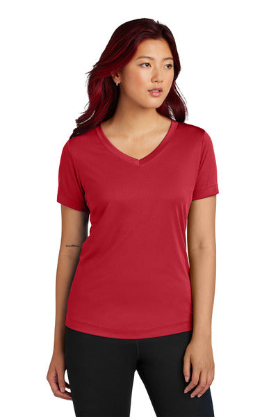 Sport-Tek LST353 Ladies PosiCharge ® Competitor™ V-Neck Tee