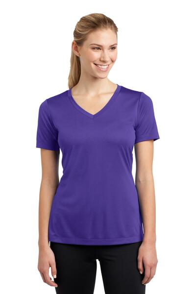 Sport-Tek LST353 Ladies PosiCharge ® Competitor™ V-Neck Tee