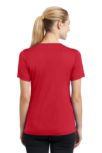 Sport-Tek LST353 Ladies PosiCharge ® Competitor™ V-Neck Tee