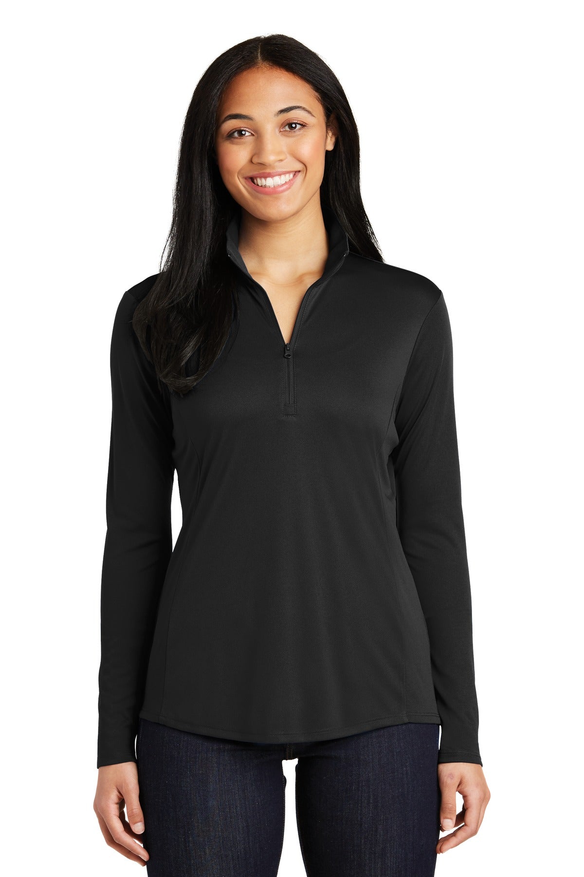 Sport-Tek LST357 Ladies PosiCharge ® Competitor ™ 1/4-Zip Pullover