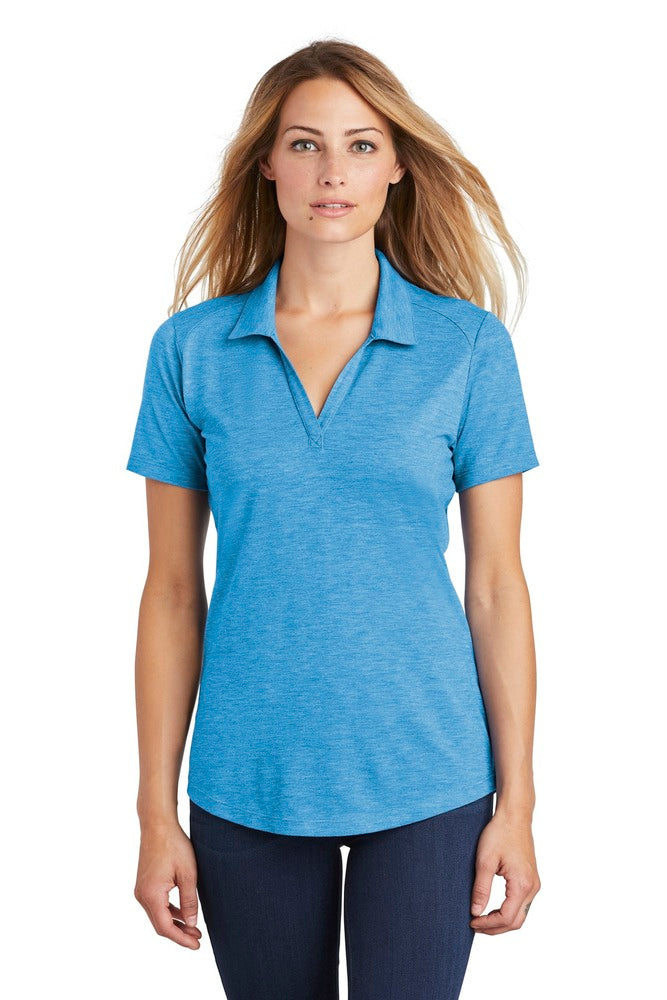 Sport-Tek LST405 Ladies PosiCharge ® Tri-Blend Wicking Polo