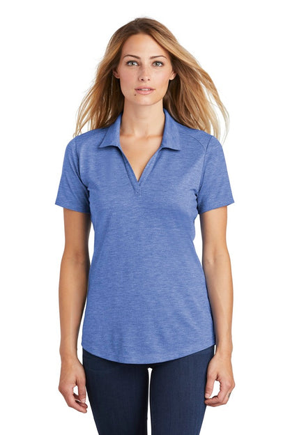 Sport-Tek LST405 Ladies PosiCharge ® Tri-Blend Wicking Polo