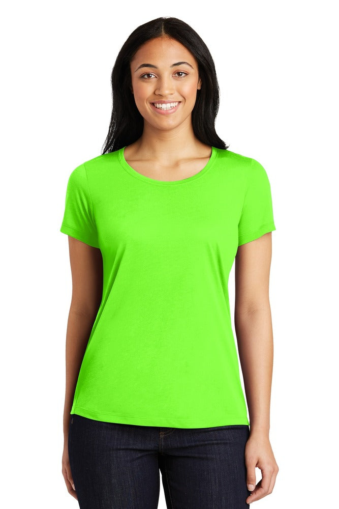 Sport-Tek LST450 Ladies PosiCharge ® Competitor ™ Cotton Touch ™ Scoop Neck Tee