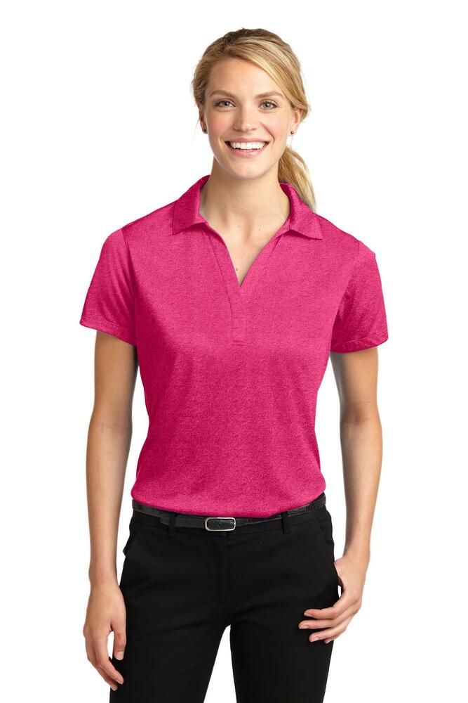 Sport-Tek LST660 Ladies Heather Contender™ Polo