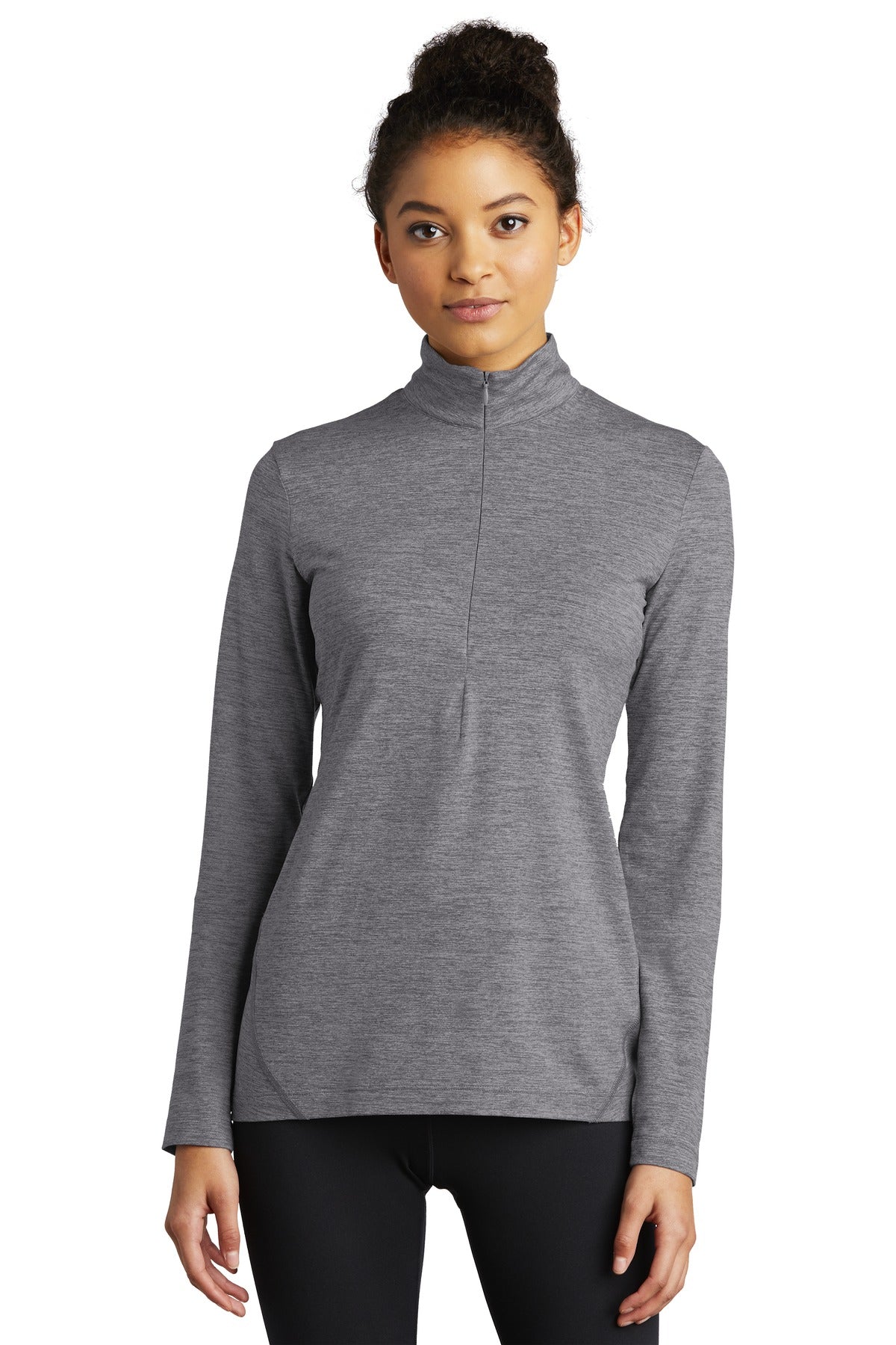 Sport-Tek LST711 Ladies Exchange 1.5 Long Sleeve 1/2-Zip