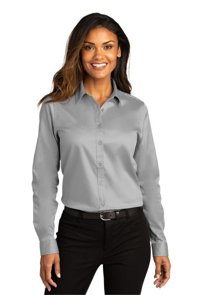 Port Authority LW808 Ladies Long Sleeve SuperPro ™ React ™ Twill Shirt