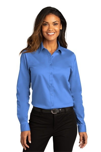 Port Authority LW808 Ladies Long Sleeve SuperPro ™ React ™ Twill Shirt