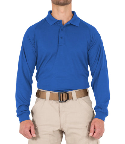 Men's Performance Long Sleeve Polo , First Tactical Style : 111503