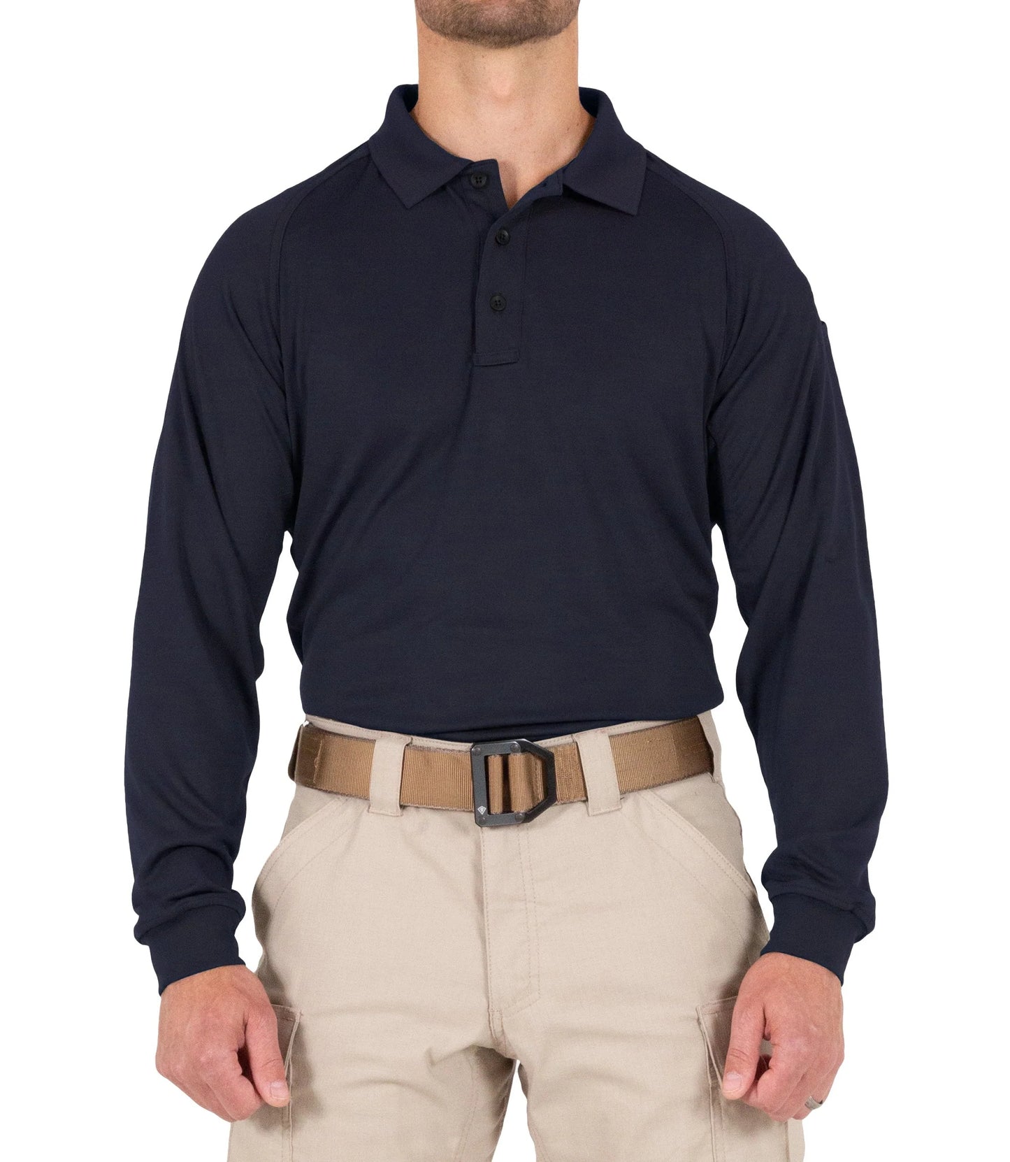 Men's Performance Long Sleeve Polo , First Tactical Style : 111503