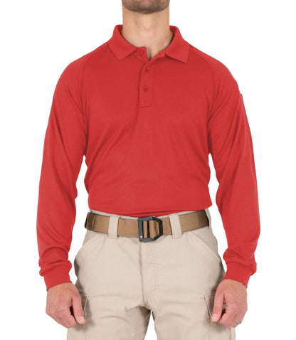 Men's Performance Long Sleeve Polo , First Tactical Style : 111503