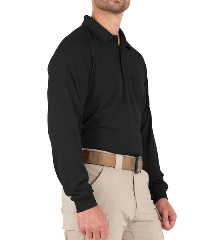 Men's Performance Long Sleeve Polo , First Tactical Style : 111503