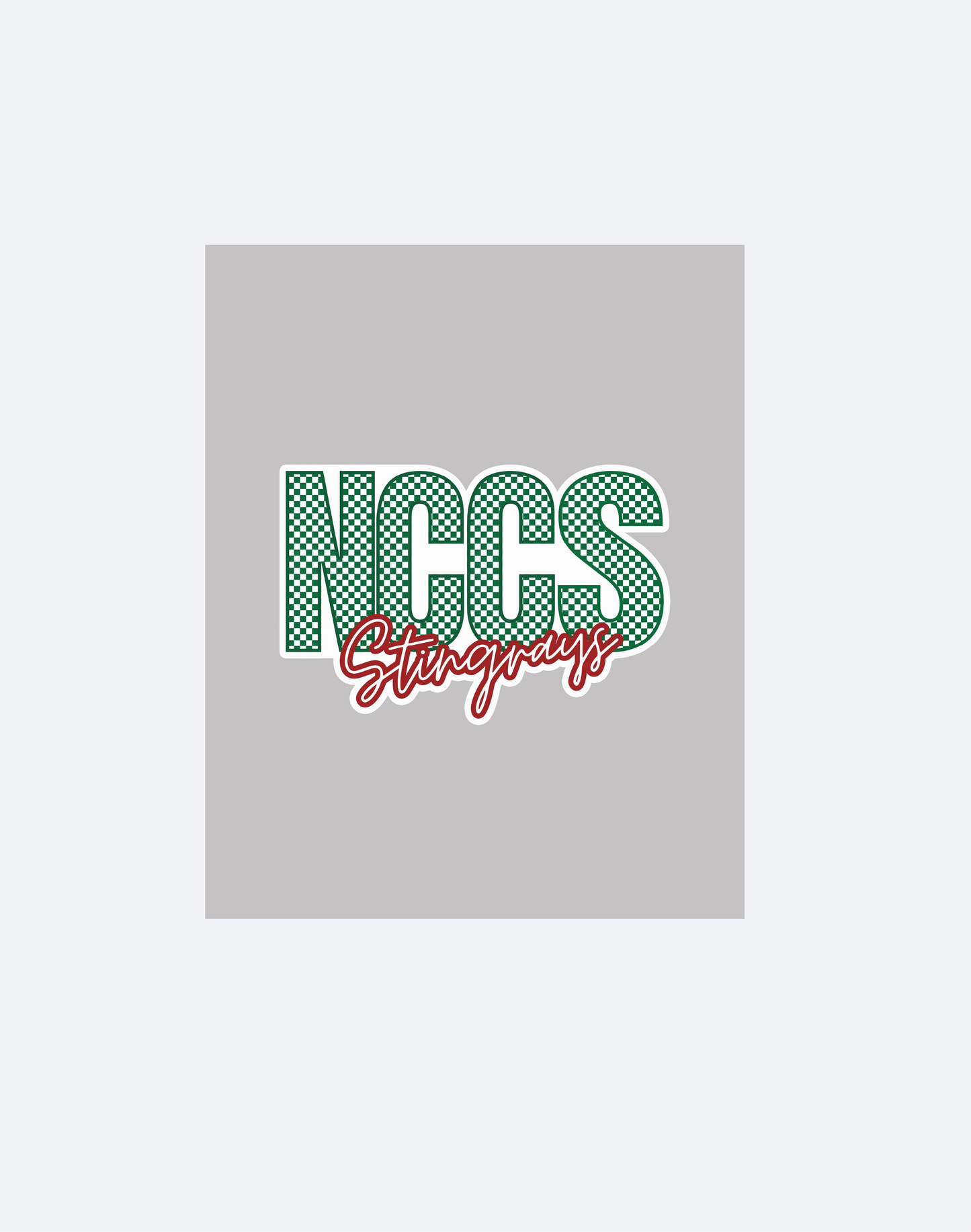 4" 3M Sticker  - NCCS Design