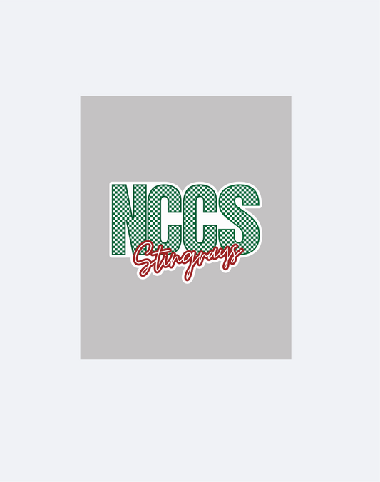 4" 3M Sticker  - NCCS Design