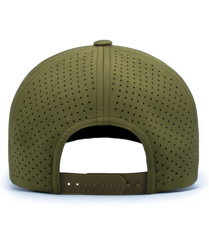 P424 Weekender Perforated Snapback Cap