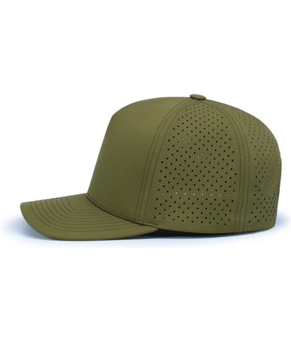 P424 Weekender Perforated Snapback Cap