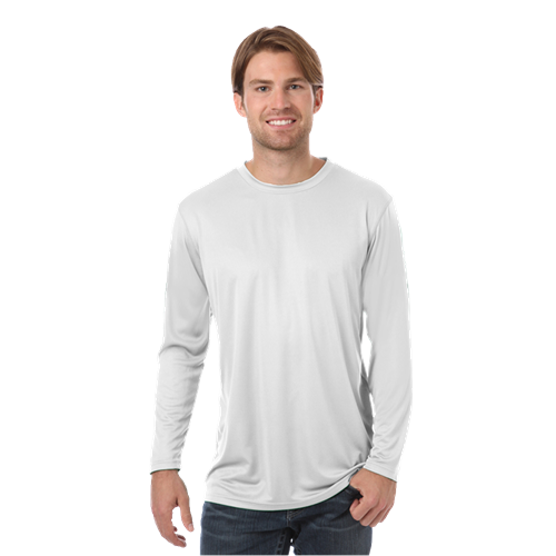BG7303 Adult Value Wicking L/S Tee