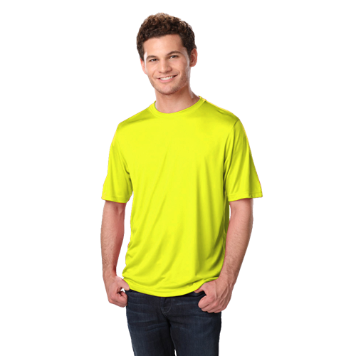 BG7302  Hi-Vis Workwear Adult Value Wicking Crew Neck Tee