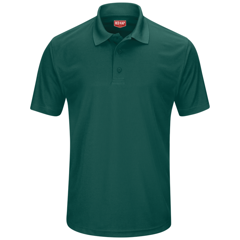 Red Kap SK96 Men's Short Sleeve Performance Knit® Pocketless Core Polo