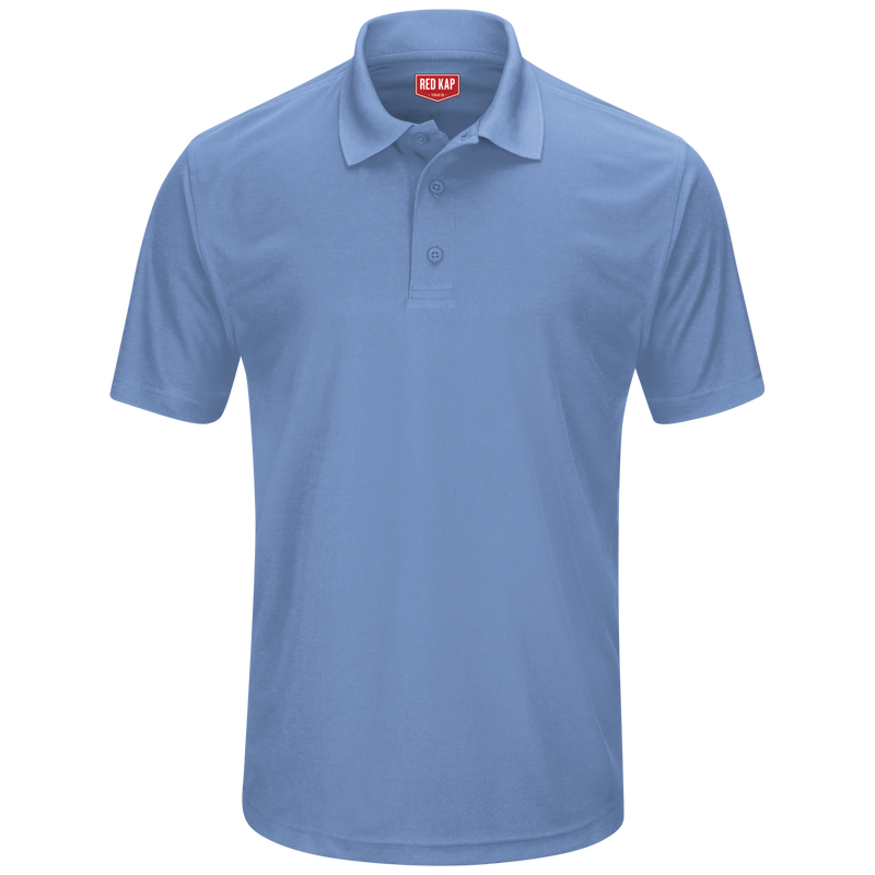 Red Kap SK96 Men's Short Sleeve Performance Knit® Pocketless Core Polo