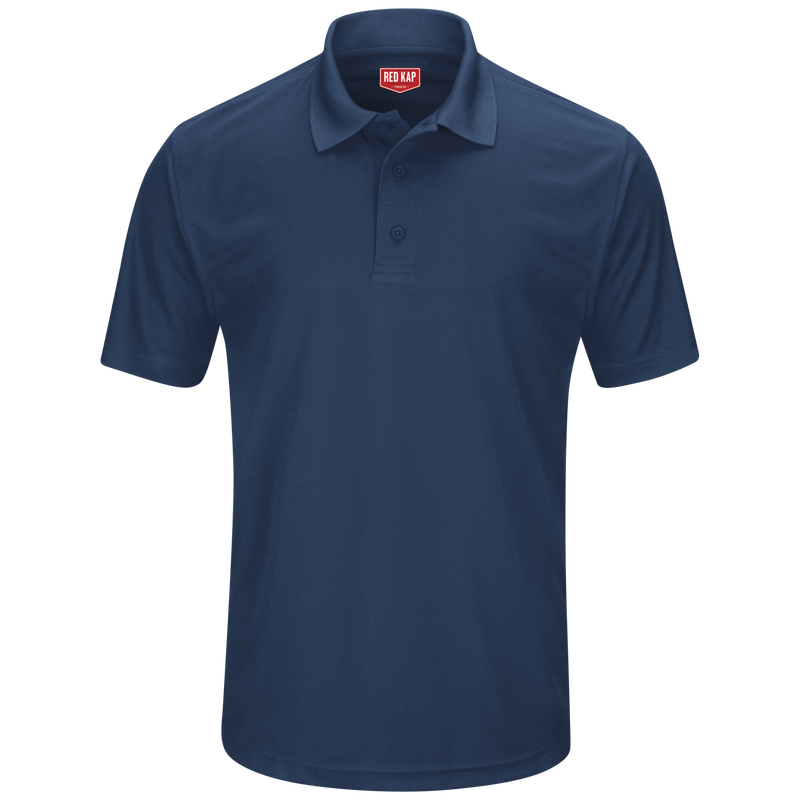 Red Kap SK96 Men's Short Sleeve Performance Knit® Pocketless Core Polo